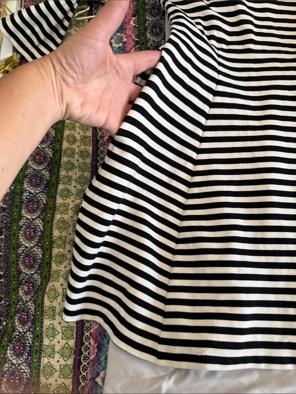 kate spade monochrome striped